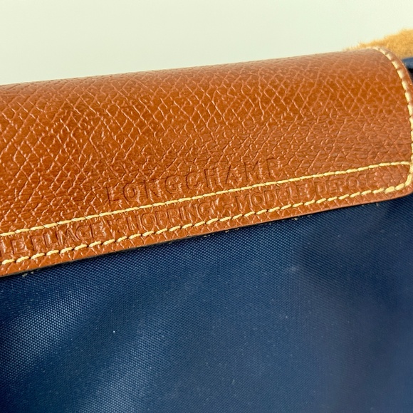 Longchamp Le Pliage® Navy Blue Medium Size Tote Bag - Picture 4 of 6